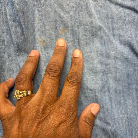 Vintage Arizona Jean Denim Shirt Snap Button Convertible Faded Y2K 90s Western - Picture 6 of 13